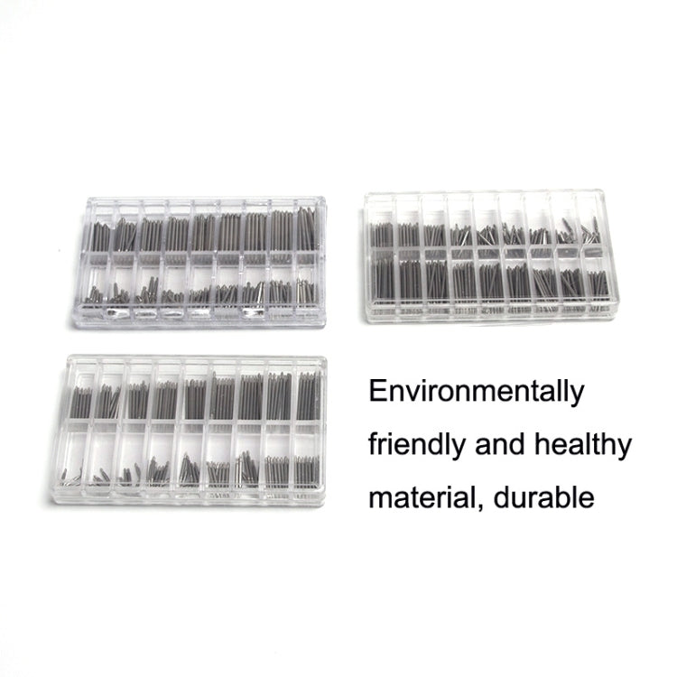 360 PCS / Set with Ear Batch 10-27mm Strap Connecting Shaft Stainless Steel Watch Spring Bar