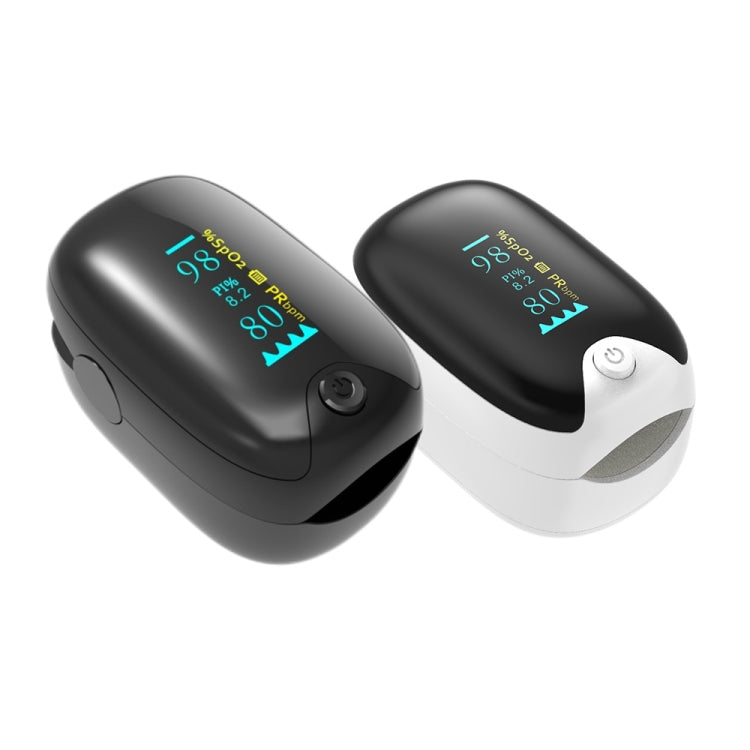 AD901 Finger Clip Oximeter Pulse Heart Rate Monitoring Monitor, Shape: OLED
