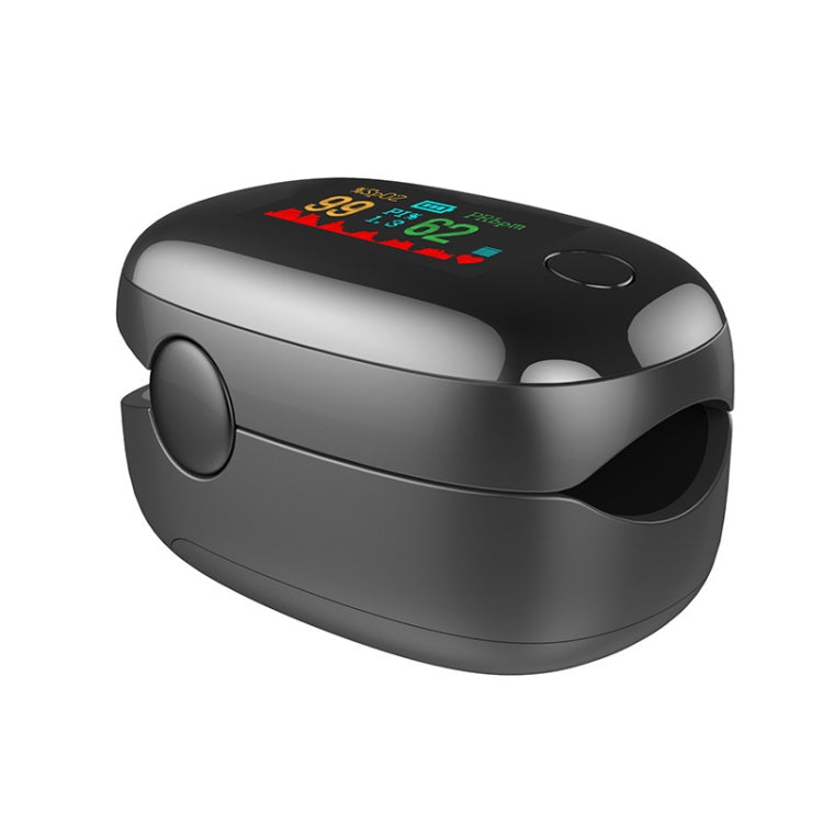 Gemstone  Black TFT Screen Fingertip Pulse Oximeter