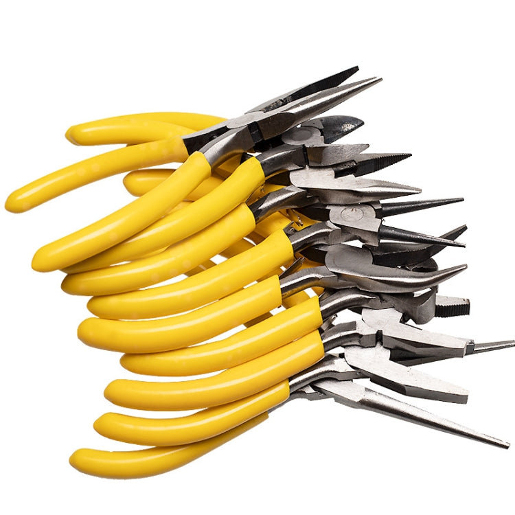 4 PCS XBQ1001 Multifunctional Manual Pliers, Style: 5 Inch Sharp Mouth