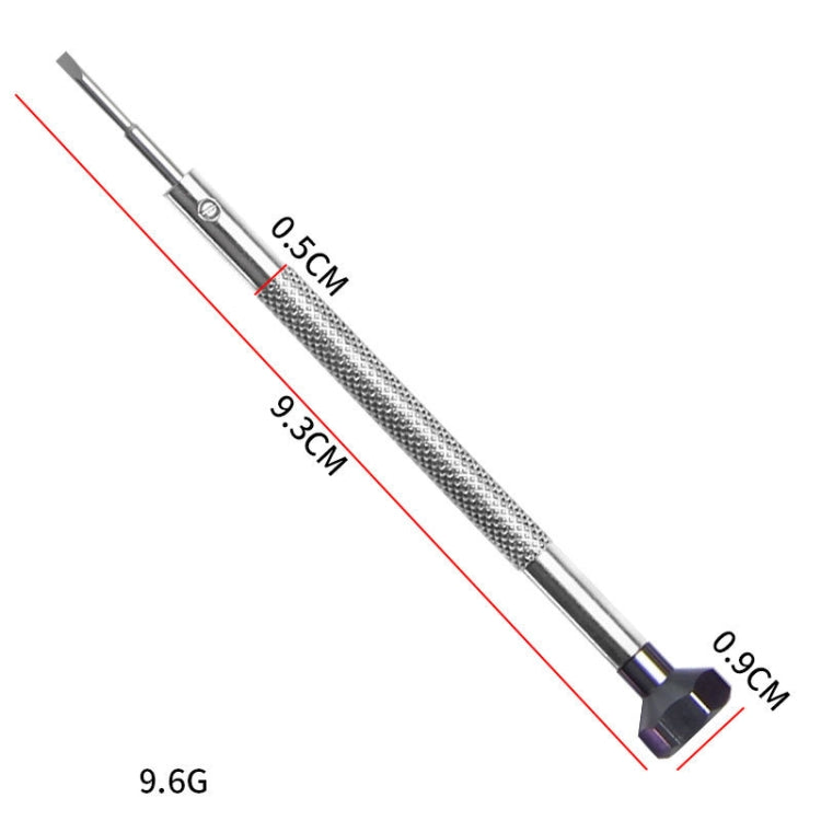 3 PCS LSD5075 Color Screwdriver Watch Repair Tool, Model: 1.0mm Word
