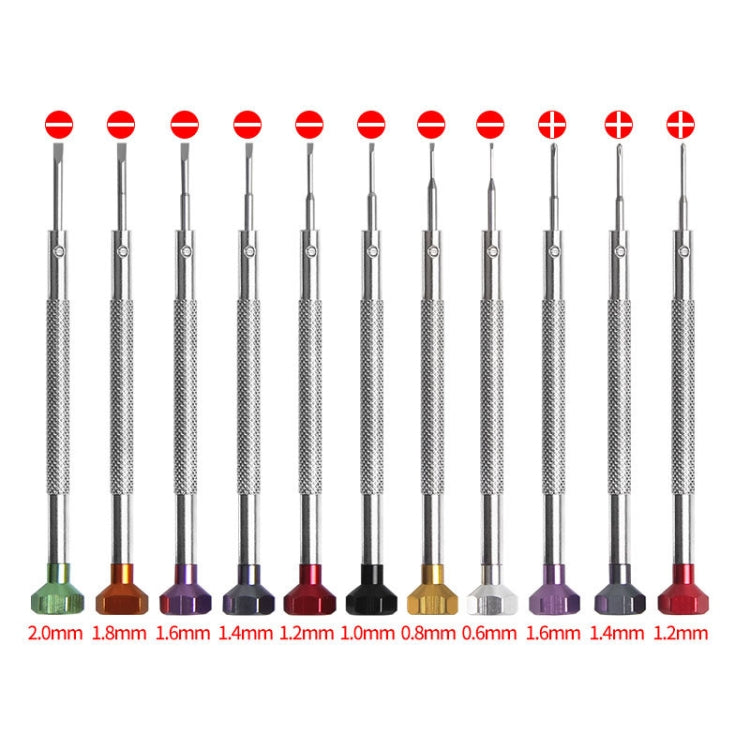 3 PCS LSD5075 Color Screwdriver Watch Repair Tool, Model: 1.4mm Crosshead