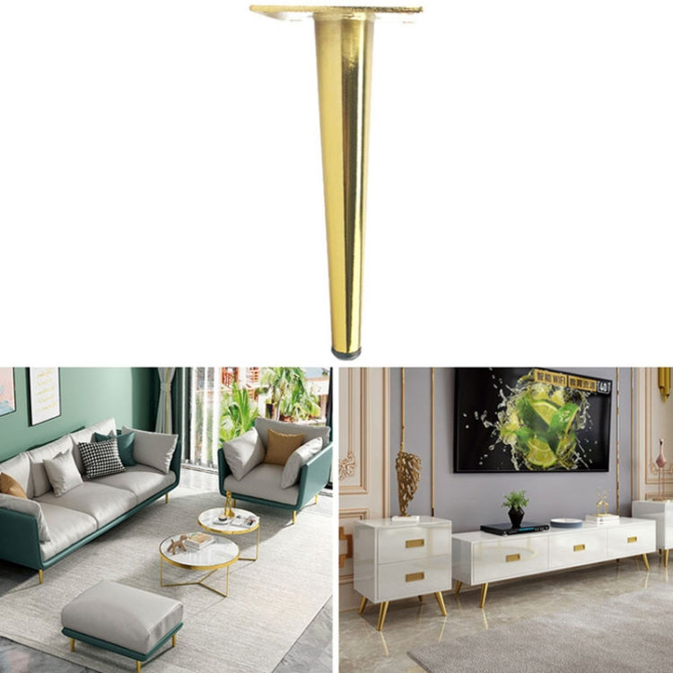LH-ZT-0001 Cone Round Tube Furniture Support Legs, Style: Straight Cone Height 40cm
