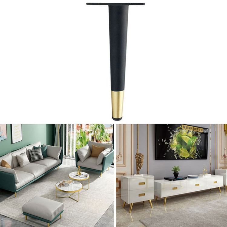 LH-ZT-0001 Cone Round Tube Furniture Support Legs, Style: Straight Cone Height 40cm