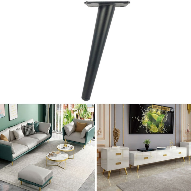 LH-ZT-0001 Cone Round Tube Furniture Support Legs, Style: Oblique Cone Height 50cm
