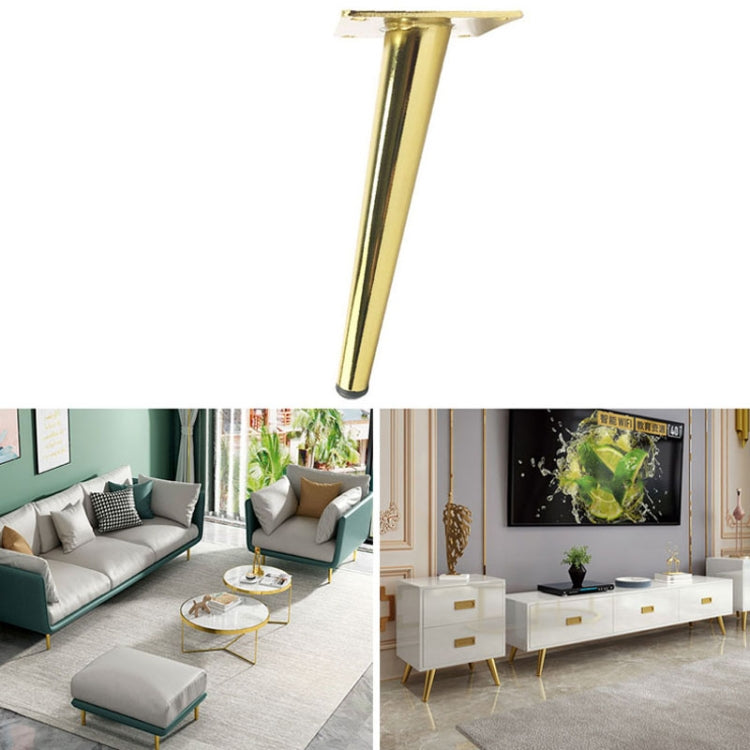 LH-ZT-0001 Cone Round Tube Furniture Support Legs, Style: Oblique Cone Height 50cm