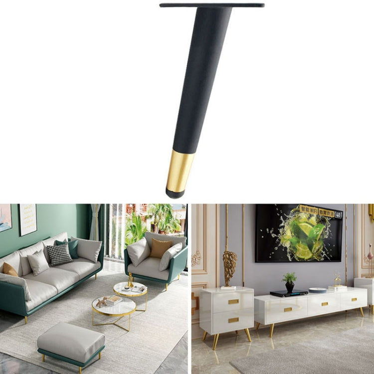 LH-ZT-0001 Cone Round Tube Furniture Support Legs, Style: Oblique Cone Height 50cm