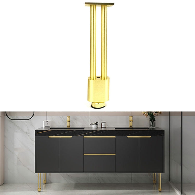 Adjustable Aluminum Solid Double Support Cabinet Sofa Legs, Height: 27.5cm