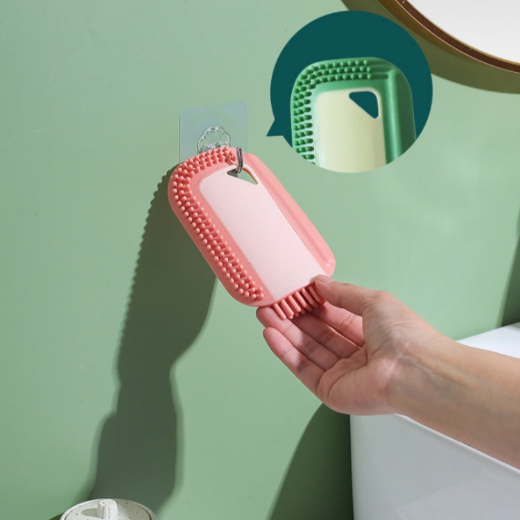 2 PCS Bathroom Countertop Wiper Glass Cleaning Brush