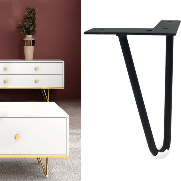 LH-S0006 Metal Furniture Support Legs, Height: 18cm