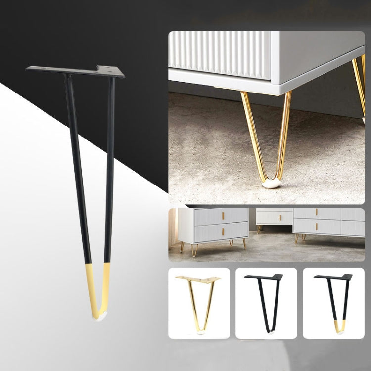 LH-S0006 Metal Furniture Support Legs, Height: 18cm