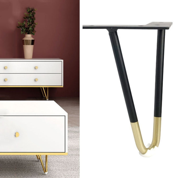 LH-S0006 Metal Furniture Support Legs, Height: 30cm