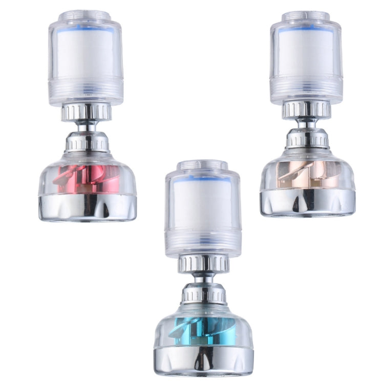 2 PCS Faucet Splashproof Supercharged Universal Head Aerator, Specification: Red + Filter