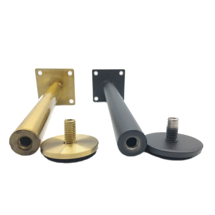LH-TJ003 Adjustable Stainless Steel Round Tube Furniture Legs, Height: 18cm