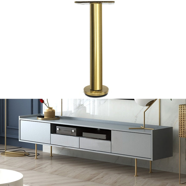 LH-TJ003 Adjustable Stainless Steel Round Tube Furniture Legs, Height: 25cm