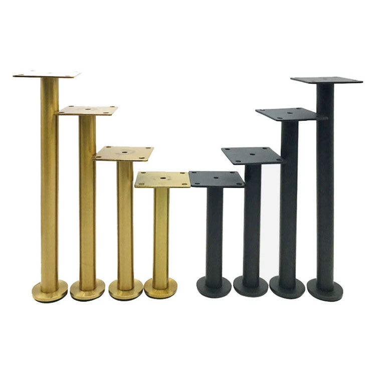 LH-TJ003 Adjustable Stainless Steel Round Tube Furniture Legs, Height: 28cm