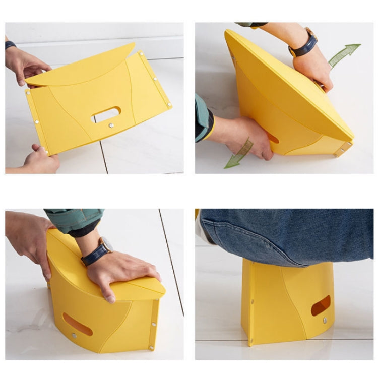 Outdoor Travel Lightweight Folding Plastic Stool