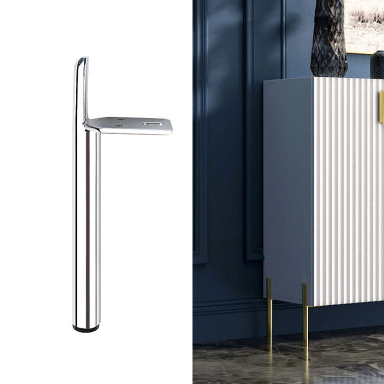 LH-D012-01 Cylindrical Metal Furniture Support Legs, Height: 13cm
