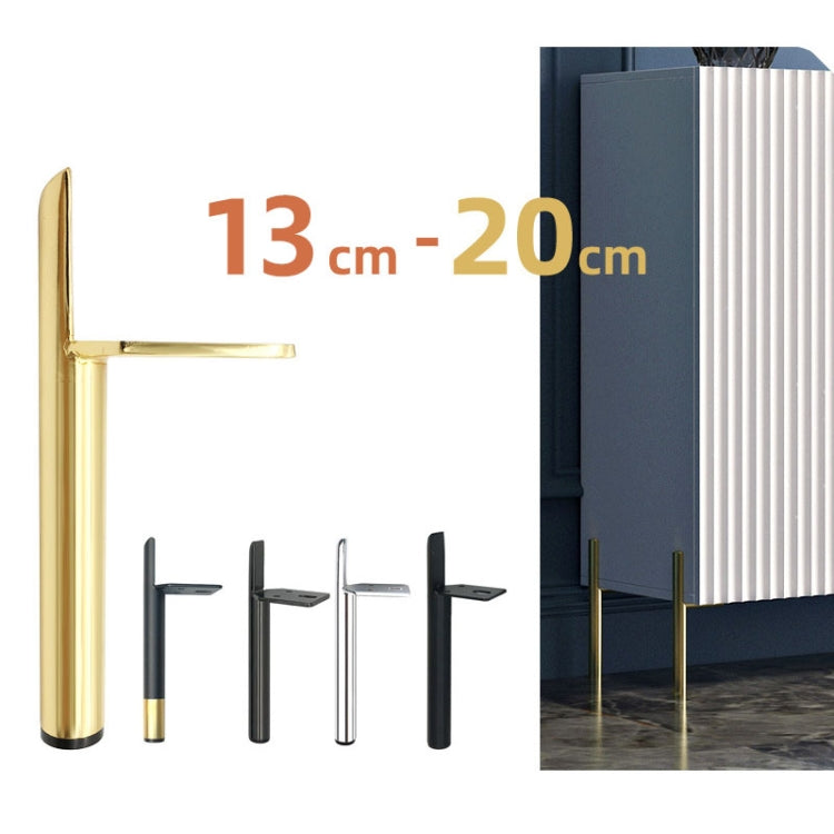 LH-D012-01 Cylindrical Metal Furniture Support Legs, Height: 13cm