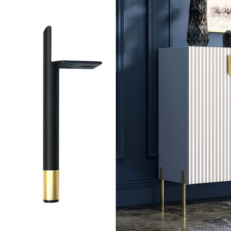 LH-D012-01 Cylindrical Metal Furniture Support Legs, Height: 15cm