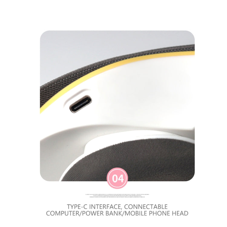 Intelligent Hot Compress Eye Massager For Children, Specification: English(Yellow)