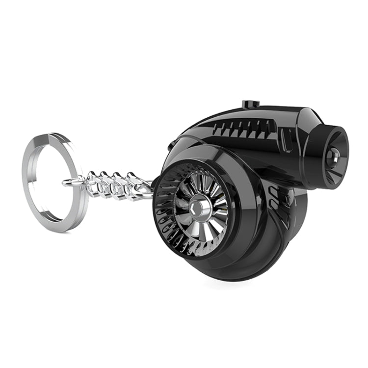 20132 USB Bright Light Mini Keychain Flashlight With Sound(Black)