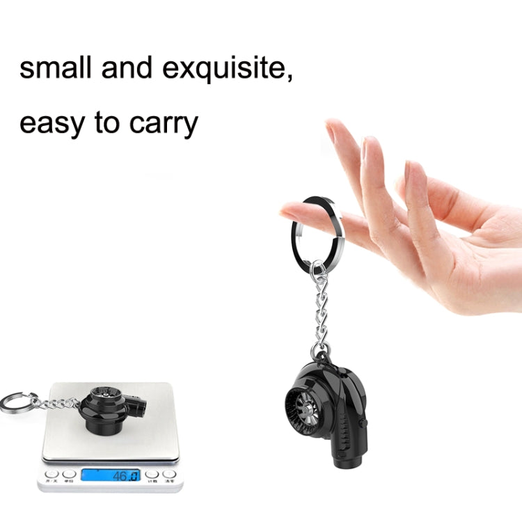 20132 USB Bright Light Mini Keychain Flashlight With Sound(Black)