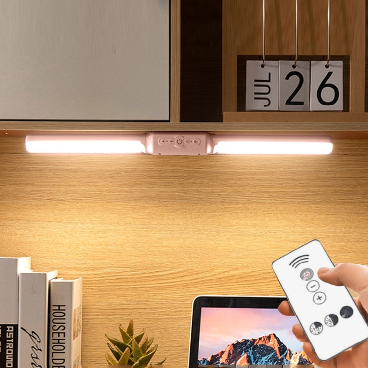 LED Table Light Student Dormitory Reading Lights, Style: Remote Control Type (Pink)