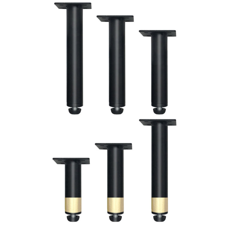 Metal Furniture Support Legs with Adjustment Pad, Height: 11cm