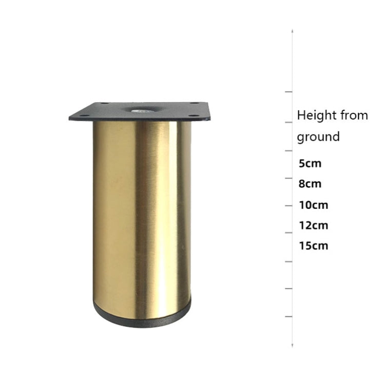 LH-OU050 Thickened Stainless Steel Furniture Support Legs, Height: 8cm