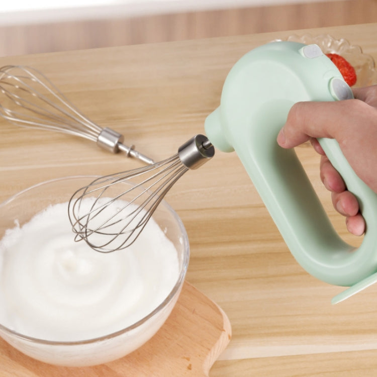 Wireless Handheld Electric Egg Beater Cake Mixer, Specification: Single Rod (Dream Pink)