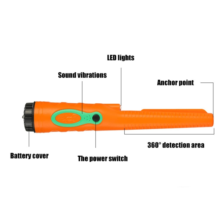 HS-08 Outdoor Handheld Treasure Hunt Metal Detector Positioning Rod