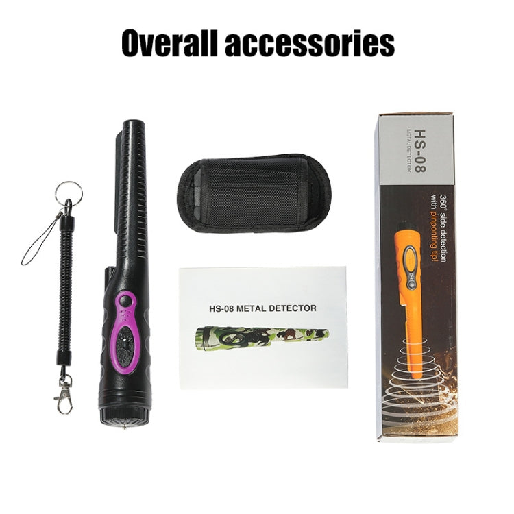 HS-08 Outdoor Handheld Treasure Hunt Metal Detector Positioning Rod