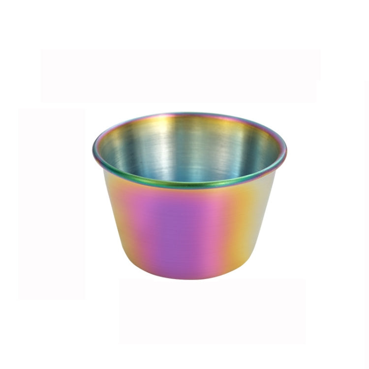 5 PCS Stainless Steel Tortilla Salad Tomato Sauce Cup, Specificationï¼š 304 Small (Colorful)
