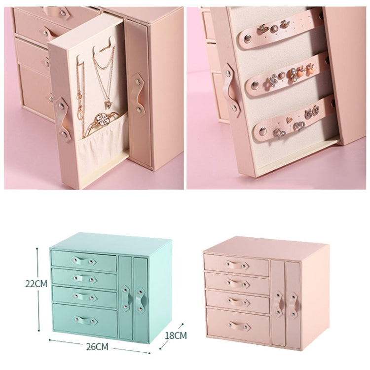 Sp01179 Large Capacity Multi-Layer Drawer Jewelry Storage Box