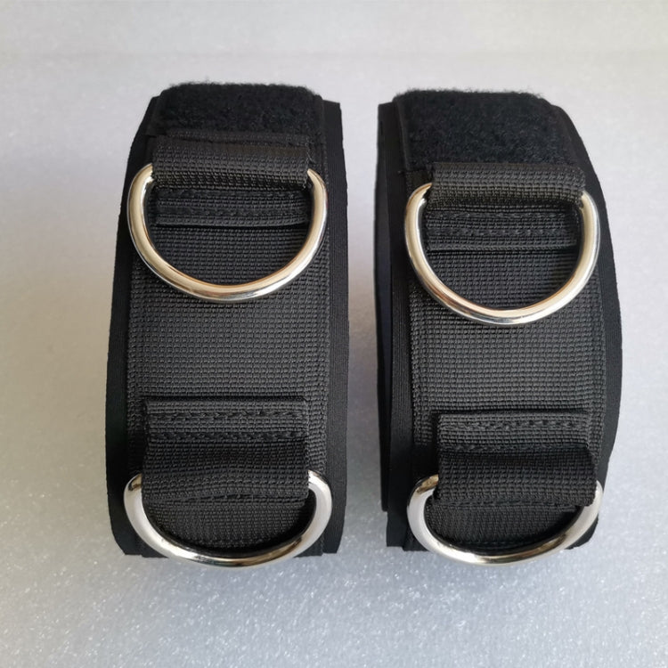 A Pair Leg Explosive Strength Trainer Thigh Training Straps(Black)