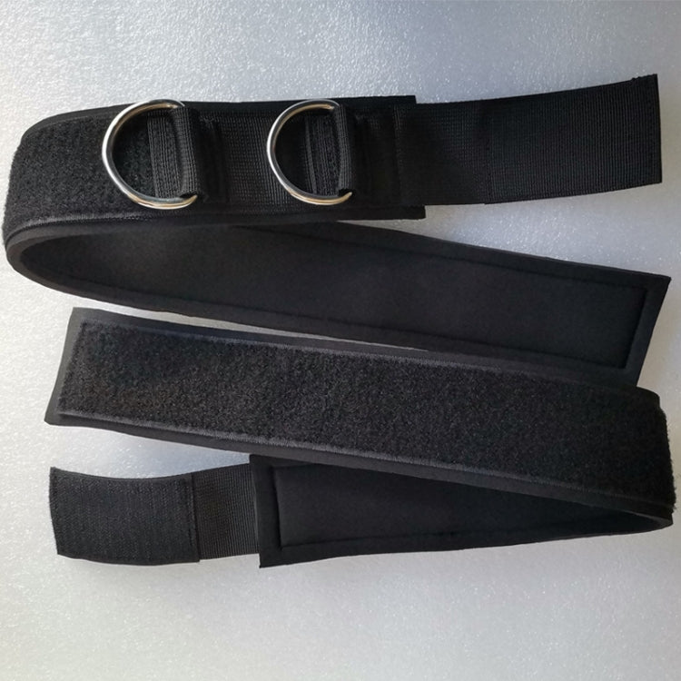 A Pair Leg Explosive Strength Trainer Thigh Training Straps(Black)