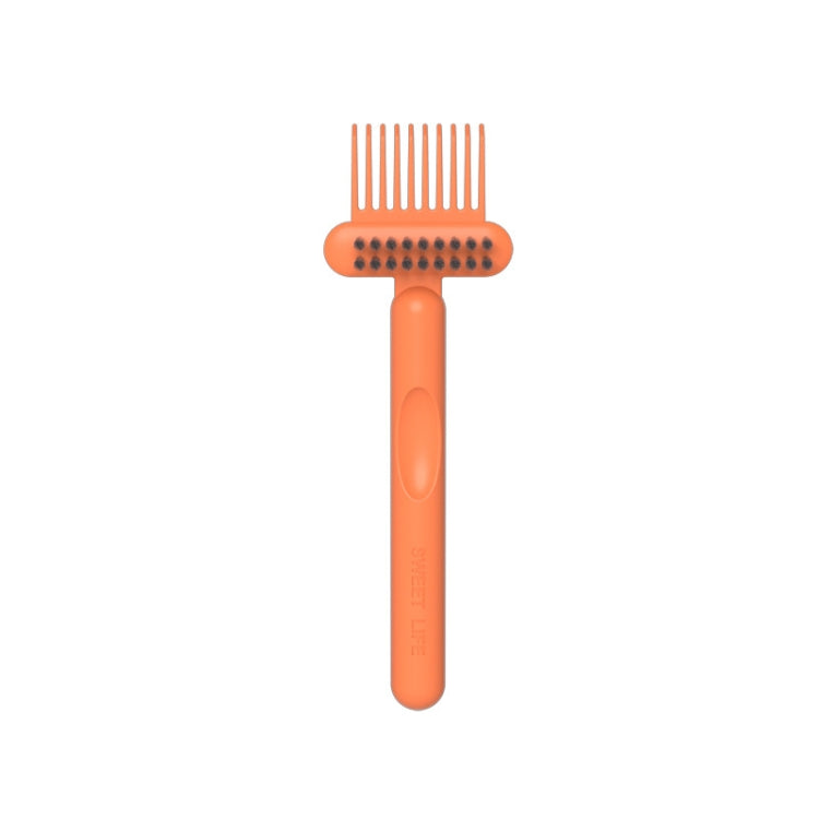 3 PCS Comb Curling Iron Hollow Cleaning Brush, Specification: 17x5.5cm