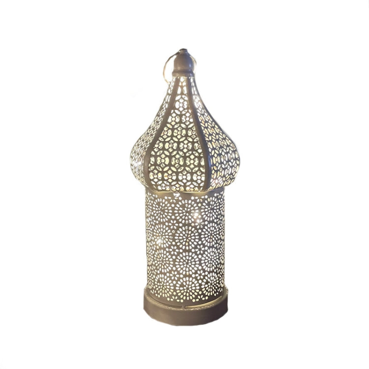 Moroccan Hollow LED Wrought Iron Decorative Lamp, Spec: Medium