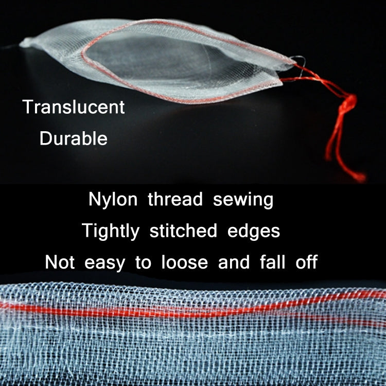 15 PCS Fruit & Vegetable Insect-Proof And Bird-Proof Nylon Mesh Bag, Specification: 25x25cm