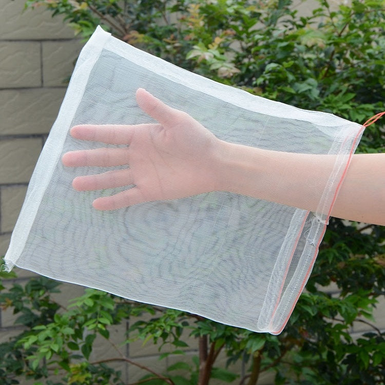 15 PCS Fruit & Vegetable Insect-Proof And Bird-Proof Nylon Mesh Bag, Specification: 55x35cm