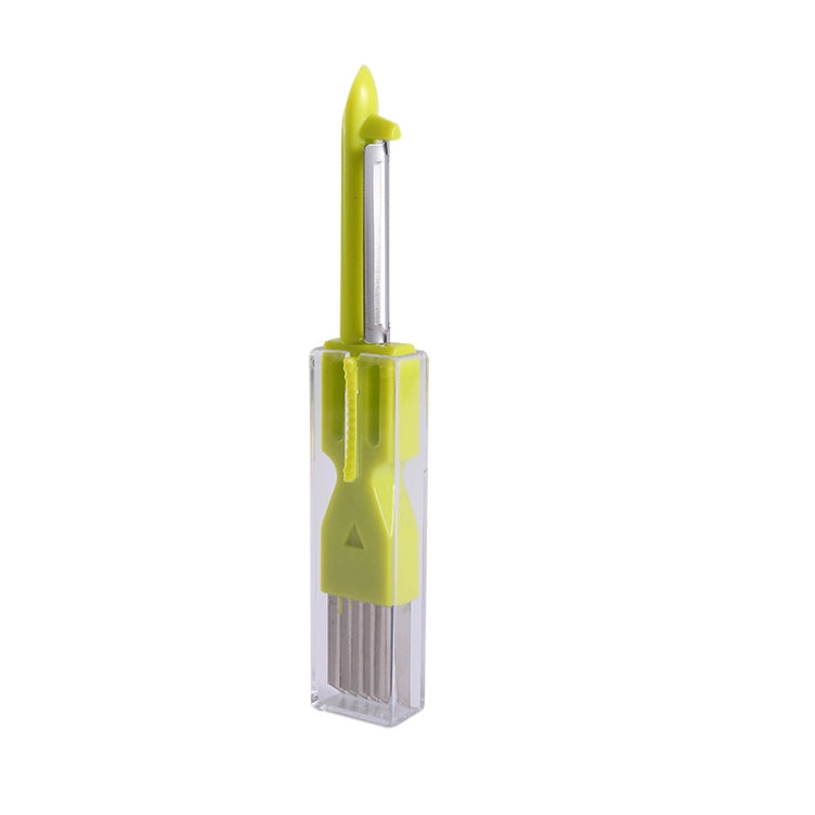 5 PCS Home Kitchen Multifunctional Green Onion Peeler