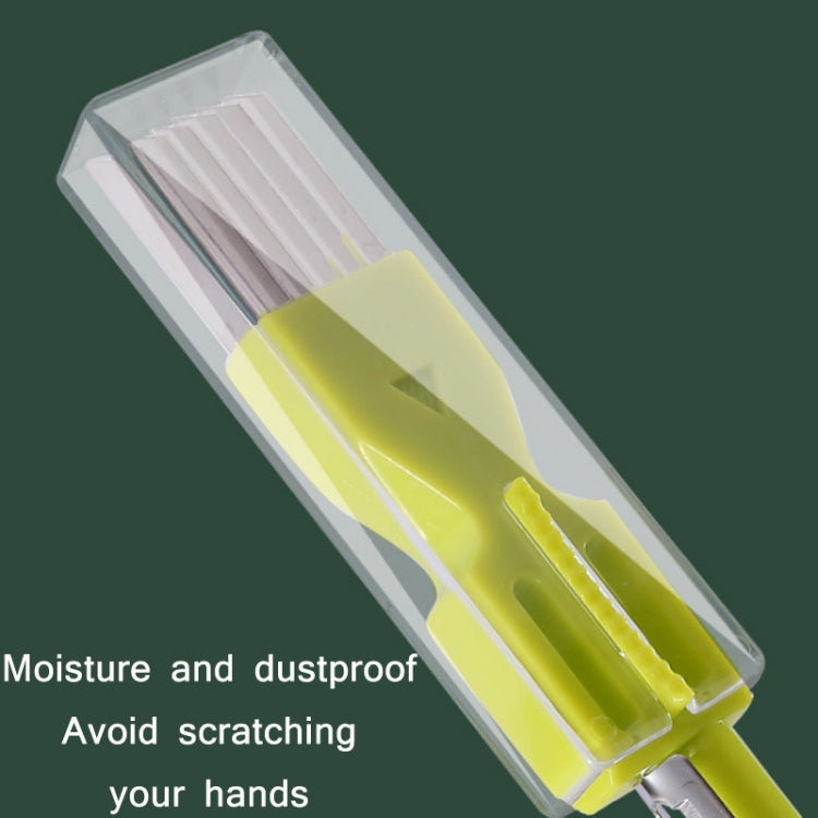 5 PCS Home Kitchen Multifunctional Green Onion Peeler