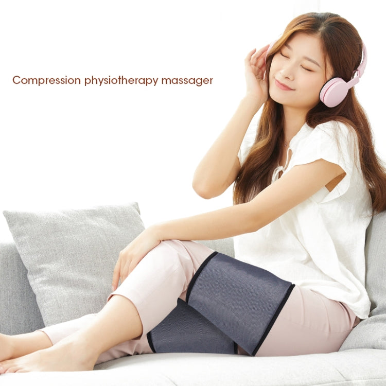 Electric Hot Compress Air Wave Leg Massager, Specification: Grey(UK Plug English)