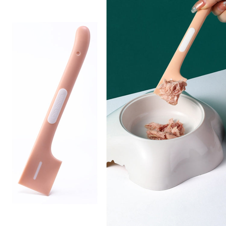 4 PCS Cat & Dog Wet Food Mixing Canned Long Handle Spoon