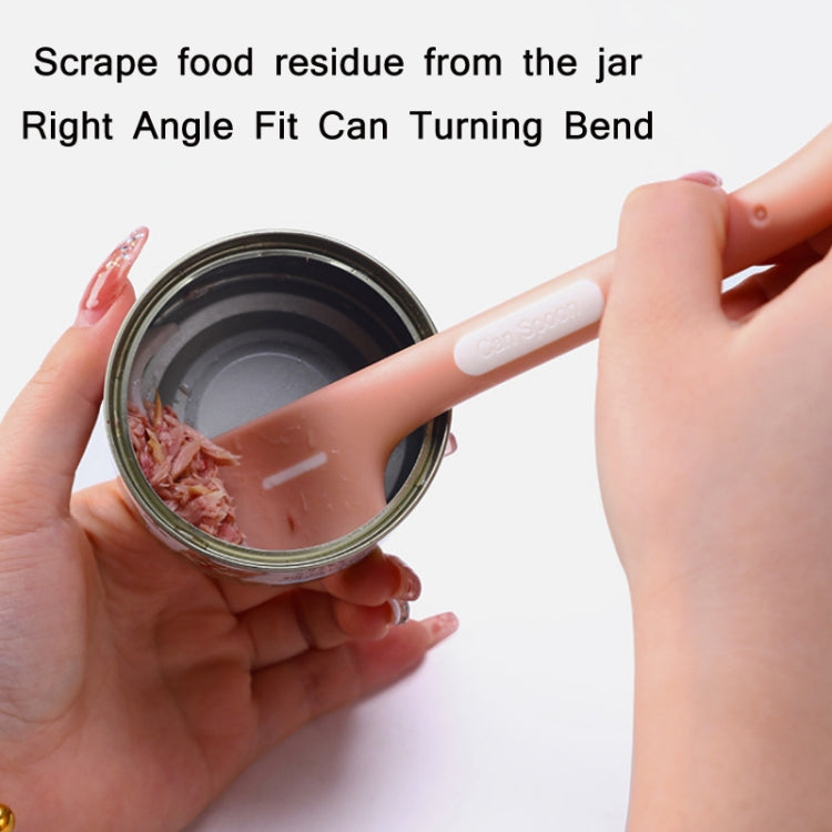 4 PCS Cat & Dog Wet Food Mixing Canned Long Handle Spoon
