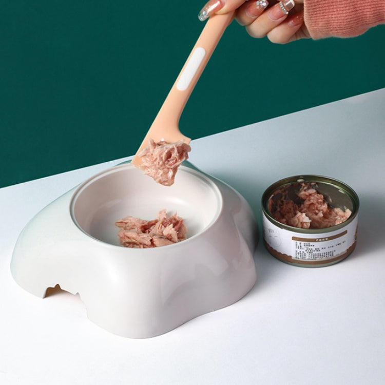 4 PCS Cat & Dog Wet Food Mixing Canned Long Handle Spoon