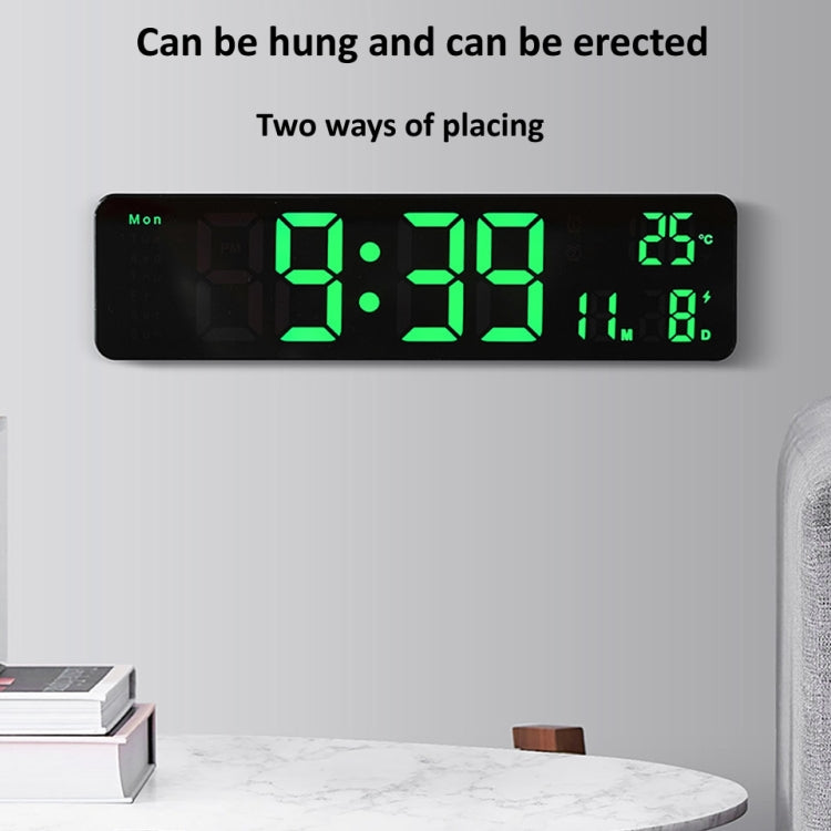 6625D LED Digital Alarm Clock Luminous Desktop Timer Temperature Display Alarm Clock