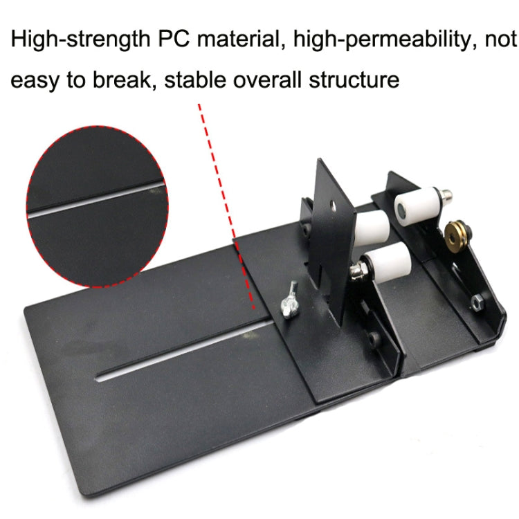 TL060020 Stainless Steel Glass Bottle Cutter, Specification: Square Bottle (Red)