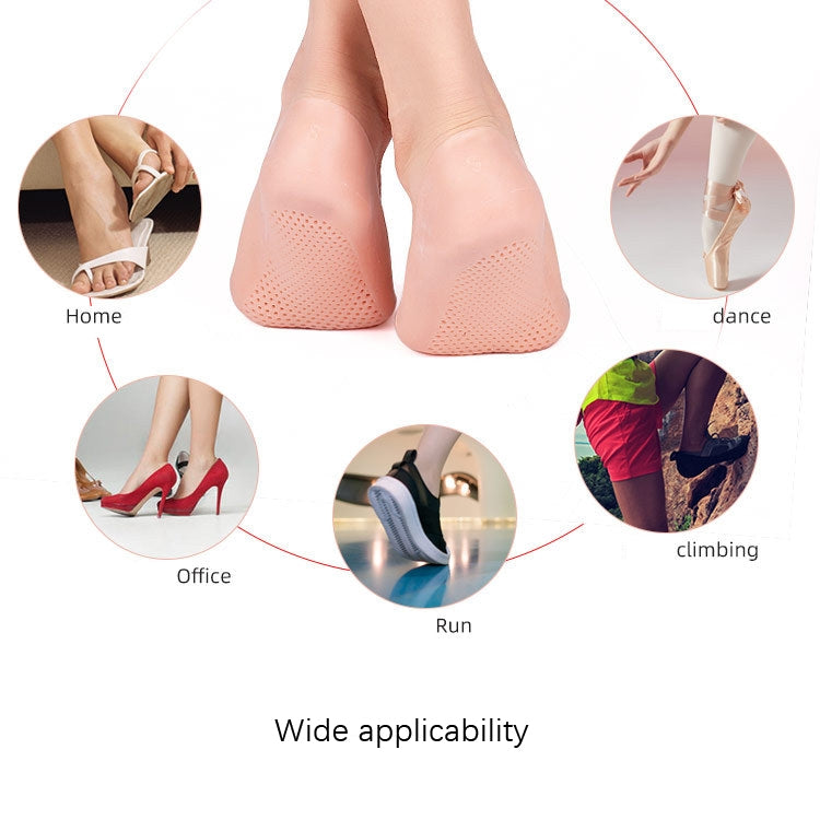 3 Pairs Porous Comfortable Breathable Foot Protection Socks, Size: M
